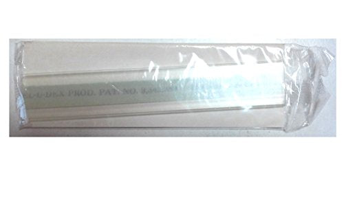 HOL-Dex L11 Transparent Self Adhesive Insertable Label Holder 6" Strip 1" Width Limit 1 Per Customer Sold by The Individual Strip