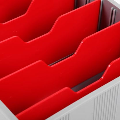 Cash Drawer Tray Money Tray Organizer with Compartments Portable Currency Till Replacement Insert for Cash Register Shop Office Classroom Meetings 11.81 X 6.88 X 2.55 in
