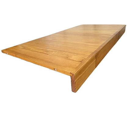 Wooden Shelf Covers for 16-Inch Deep Wire Racks, 1, Brown, 36"W x 16"D - color: Brown