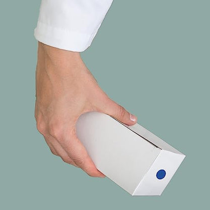 ChromaLabel Dot Stickers, 1/2 Inch Dark Blue Removable, 1000/Roll - color: Dark Blue, size: 1/2"
