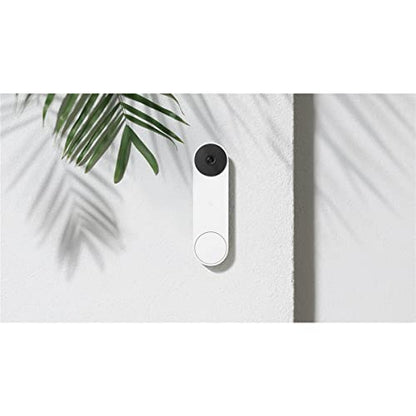 Google Nest Doorbell (Battery) - Snow - color: Snow, style: Battery