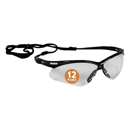 KLEENGUARD Ansell V30 Nemesis Clear Lenses Safety Glasses