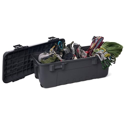 Plano Storage Trunks - color: Charcoal, style: Large - 1 pack