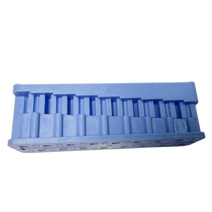 Dental Endo Measuring Block Box Autoclavable Endodontic Block Files Endo Ruler for Accurate Root Canal Measurement