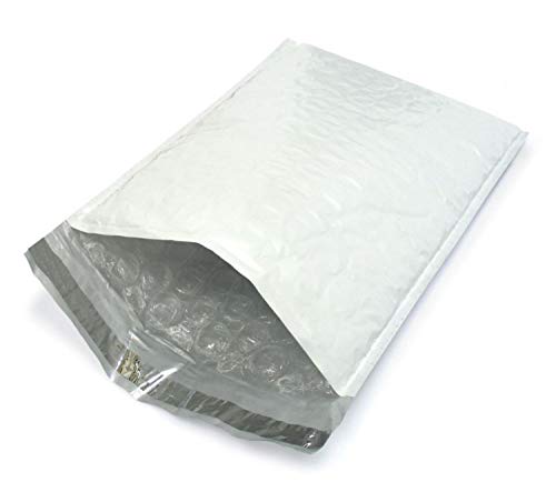 Secure Seal #00 5x10 Poly Bubble Mailers | Padded Shipping Envelope Mailers (Pack of 500)