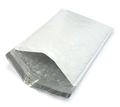 Secure Seal #00 5x10 Poly Bubble Mailers | Padded Shipping Envelope Mailers (Pack of 500)