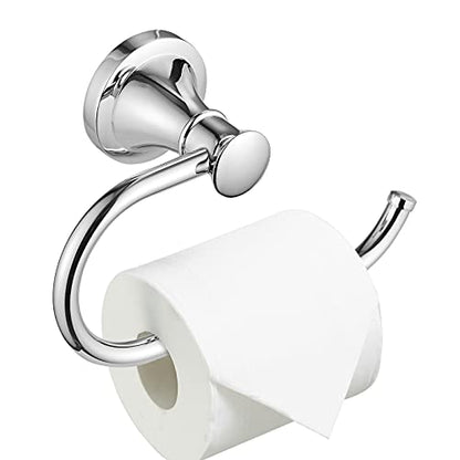 BESy Toilet Paper Holder Wall Mount Bathroom Tissue Holder Polished Chrome - color: Polished Chrome