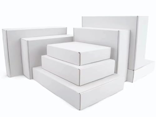 50 pack Small Shipping Box,6x4x2''Corrugated Mailer,YUNSY-BOX Cardboard Box - size: 6X4X2
