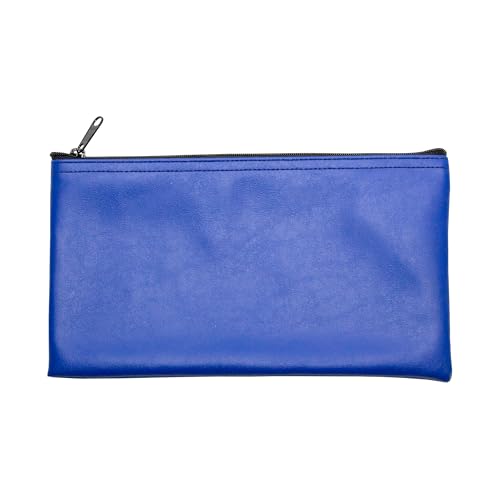 Multi-Purpose Zipper Bag, Royal Blue, 11 x 6 Inch - color: Royal Blue
