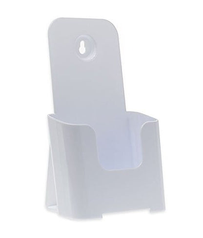 Source One Tri Fold Brochure Holder 4X9 (1 Pack, White) - color: White, size: 1 Pack