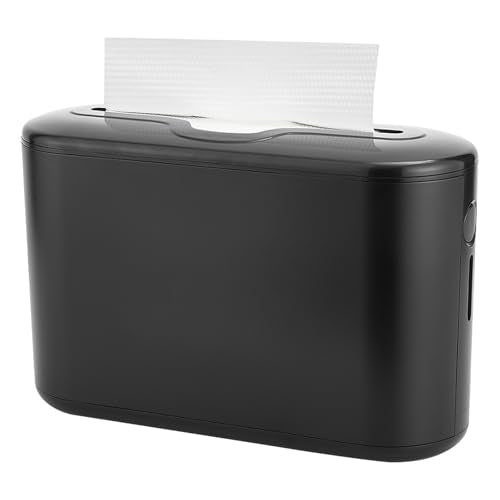 Multifold Paper Towel Dispenser Countertop, Black - color: Black