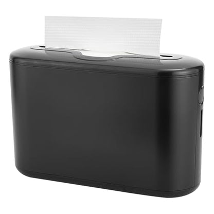 Multifold Paper Towel Dispenser Countertop, Black - color: Black