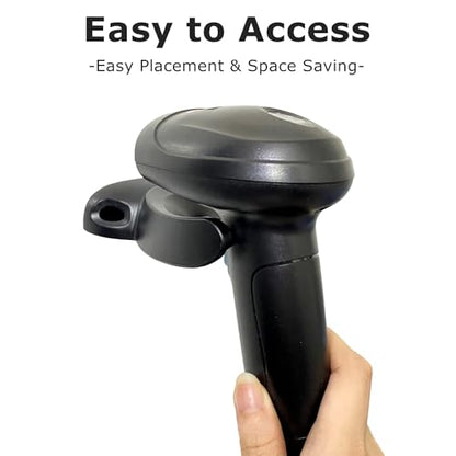 Universal Scanner Holder,Barcode Scanner Holder,Barcode Reader Bracket Wall Mount Fit for Zebra Symbol LS2208 DS2278 LI4278 Most Barcode Scanners, with Screws (5pcs-Holder B1) - color: 5pcs-Holder B1