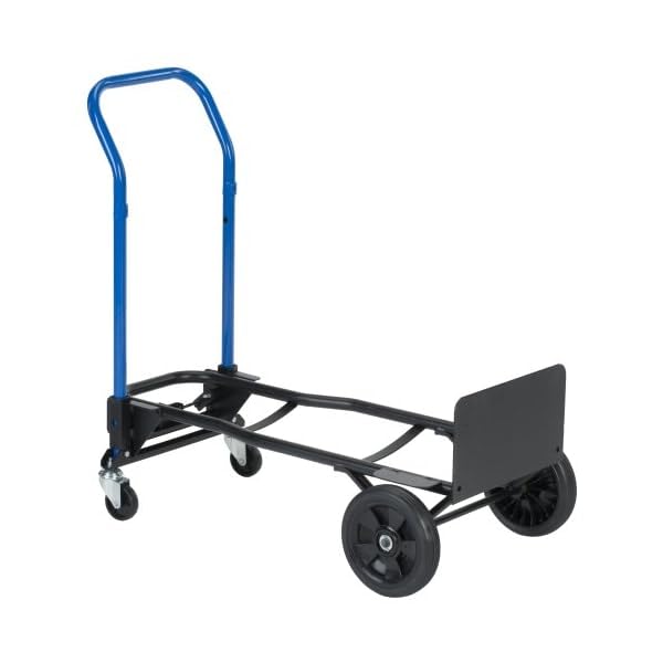 Harper 3 in 1 Quick Change Steel Convertible Hand Truck, 400 lb. Capacity (JDC2223)