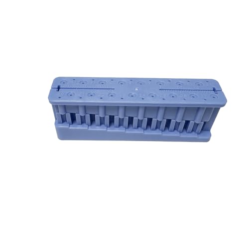 Dental Endo Measuring Block Box Autoclavable Endodontic Block Files Endo Ruler for Accurate Root Canal Measurement
