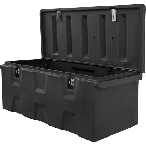 Buyers Products 1712240 All-Purpose Poly Storage Chest, 6.3 cu ft, Black - size: 44.38" L x 19" W x 17.5" H
