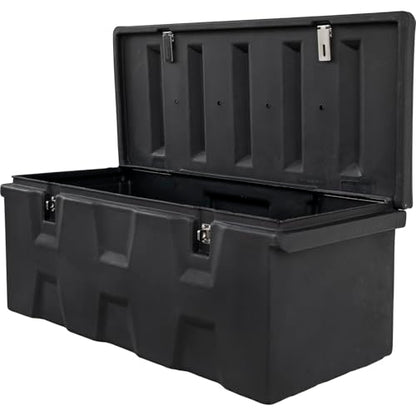 Buyers Products 1712240 All-Purpose Poly Storage Chest, 6.3 cu ft, Black - size: 44.38" L x 19" W x 17.5" H