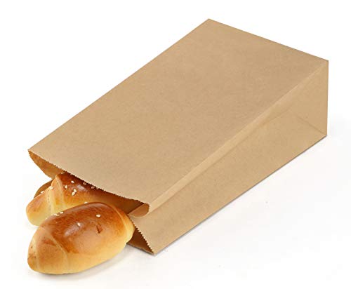 BagDream #12 Brown Paper Lunch Bags 7x4.5x13.75 Kraft Bags 200 Pack Bulk - color: Brown, size: 7x4.5x13.75" (Pack of 2)