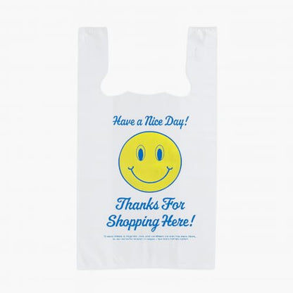 "Have a Nice Day" Heavy-Duty T-Shirt Bags, .71 Mil, 11.5"x6"x21" - 100 Pack - color: Have A Nice Day, size: 11.5x6x21 Inch (Pack of 100)