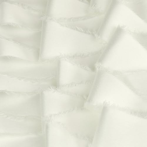 Silk Satin Ribbon 1-1/2 Inch x 30 Yards Ivory - color: Ivory