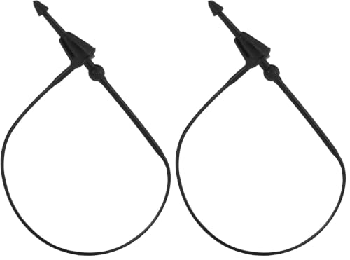 SIDAZON 3 Inch 3000 Pcs Plastic Fasteners Hang Tags Black Snap Lock Pins Security Loop Price Tag Pins Safety Ring Ties for Retail Store Clothing Accessory(3" 3000pcs, Black) (Pack of 2) - color: Black, size: 3" 3000pcs (Pack of 2)
