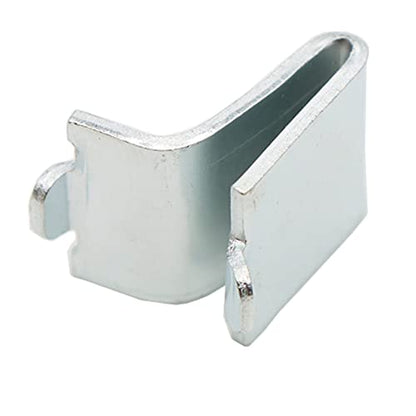 14 Pieces Silver Adjustable Steel Pilaster Shelf Clip Support, Shelving Bracket Clips for Metal and Wood Shelves - style: Only Shelf Support Clips