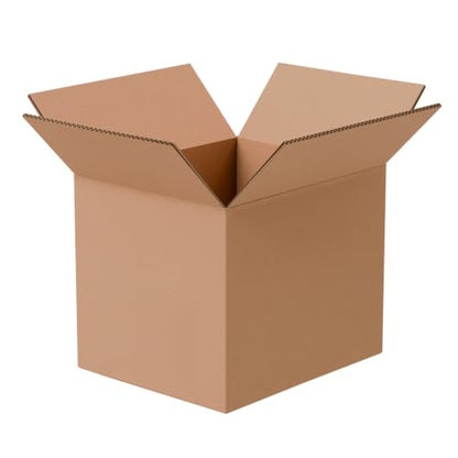 The Boxery 6"x5"x5" Corrugated Cardboard Boxes 50-Pack - size: 6 x 5 x 5"