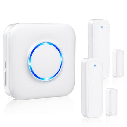 Door Chime, Satisure Wireless Door Opened Alarm for Home & Business - size: 1 Door Chime-2 Door Sensor