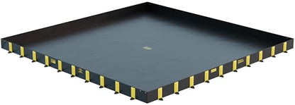 Justrite Rigid-Lock QuickBerm®, 20' x 20' x 12" - size: 20' x 20'