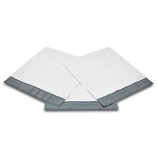 HGP 13" x 15", 200 Pack, Poly Mailers Self Seal Plastic Mailing Envelopes Water Resistant Tear-Proof Postal Shipping Bags 2.35 MIL