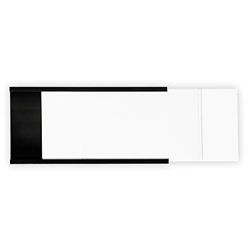 SmartSign Magnetic 'C' Channel Label Holders | 2" x 4", Pack of 10 - size: 2" x 4"