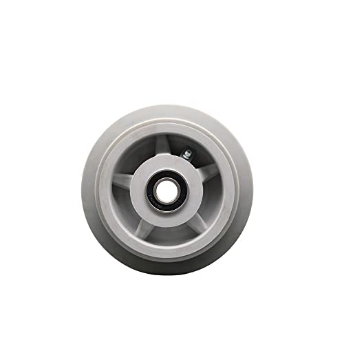 SCC-6 TPR Wheel Only - Replacement for Haul Master Appliance Hand Truck 9913304 - color: 6" x 2" - Gray - 1 PC, size: Flat Free Non-Marking TPR