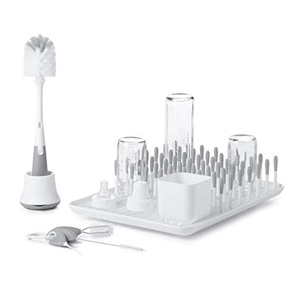OXO Tot Bottle & Cup Cleaning Set, Gray, 1 Count (Pack of 4) - size: 1 Count (Pack of 4)