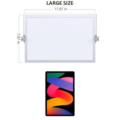 Small Dry Erase White Board,Magnetic Desktop Whiteboard with Stand - size: 12"W x 7.9"H