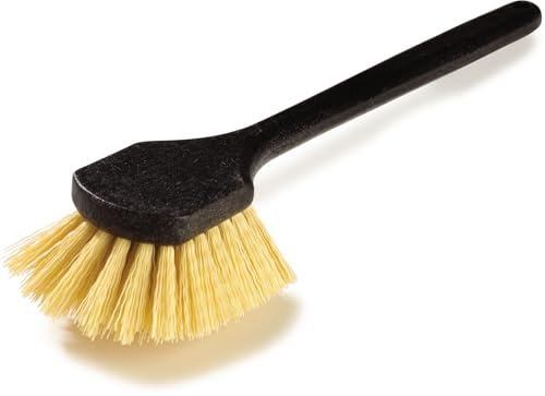 SPARTA Utility Scrub Brush, Polypropylene Bristles, 20 Inch, Black