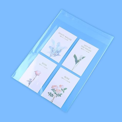 iMailer - 500 Pack - 8" x 10" Self Sealing Cellophane Bags - Clear Cello Resealable Plastic Poly Bags for Art Prints, Packaging, Photo, Jewelry - size: 8x10 Inch (Pack of 500)