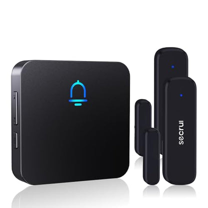 SECRUI Wireless Door Chime for Home Door Opening & Business Entering - size: 2 sensor 1 receiver