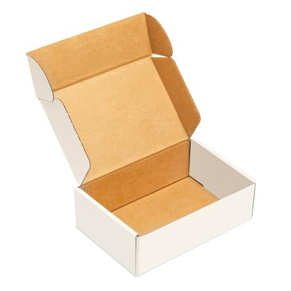 50 pack Small Shipping Box,6x4x2''Corrugated Mailer,YUNSY-BOX Cardboard Box - size: 6X4X2
