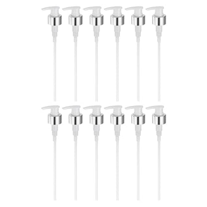 uxcell Soap Dispenser Pump Heads Gold/Black 12 Pcs Pcs - color: Gold/Black, size: 28/410