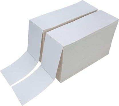 LLIKED 4x6 Thermal Shipping Labels, 4000 Fanfold Thermal Printer Labels - size: 4000 Labels