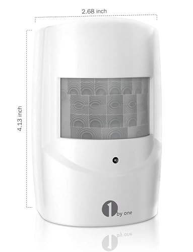 1byone Driveway Alarm, Weatherproof PIR Sensor, Single Unit - size: one sensor