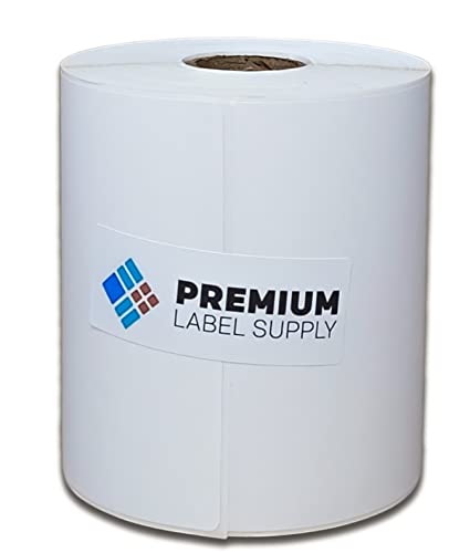 Premium Label Supply 4x8 Direct Thermal Shipping Labels - 800 Labels (4 Rolls) - 1'' Core - Compatible with Rollo, Intermec, Datamax, Zebra Desktop Printers - size: 4 Rolls (800 Labels)