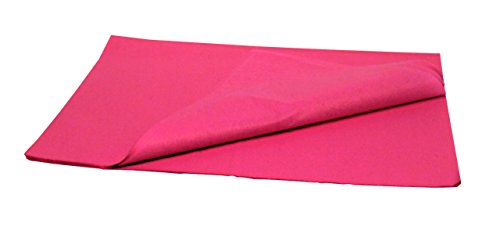 Brand New Tissue Paper Pack 48 Sheets 20 Inch x 30 Inch Hot Pink - color: Hot Pink