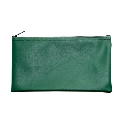 Multi-Purpose Zipper Bag, Forest Green, 11 x 6 - color: Forest Green