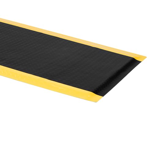 Anti Fatigue Mat 2x7 Ft 15/16" Thick Soft Sponge Ergonomic Mat - size: 83.9"L x 23.6"W x 0.9"Th