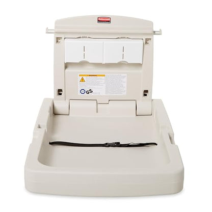 Rubbermaid Commercial FG781988LPLAT Vertical Baby Changing Station, Light Platinum