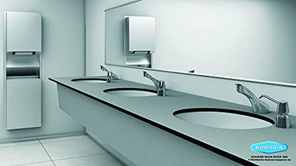 BOBRICK 823 Manual Top Fill Foam Soap Dispenser, 4" Spout, 34 fl. oz. Capacity - size: 4" Spout, style: Foam