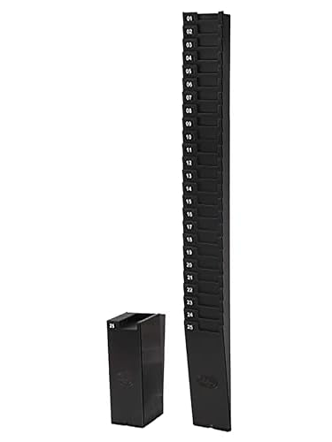 Lathem Expanding Time Card Rack for 9" Cards with 25 Pockets (25-9EX)