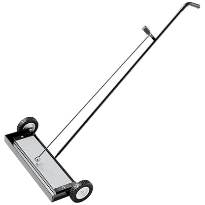 Master Magnetics Heavy Duty Magnetic Sweeper - Heavy Duty Push-Type with Release, 24" Sweeping Width, MFSM24RX - style: 24"