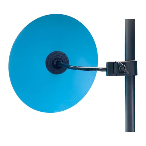 17.33" HD Frameless Acrylic Convex Mirror, Wide Angle Blind Spot Mirror - size: 17.33 inch wide-angle lens+clip